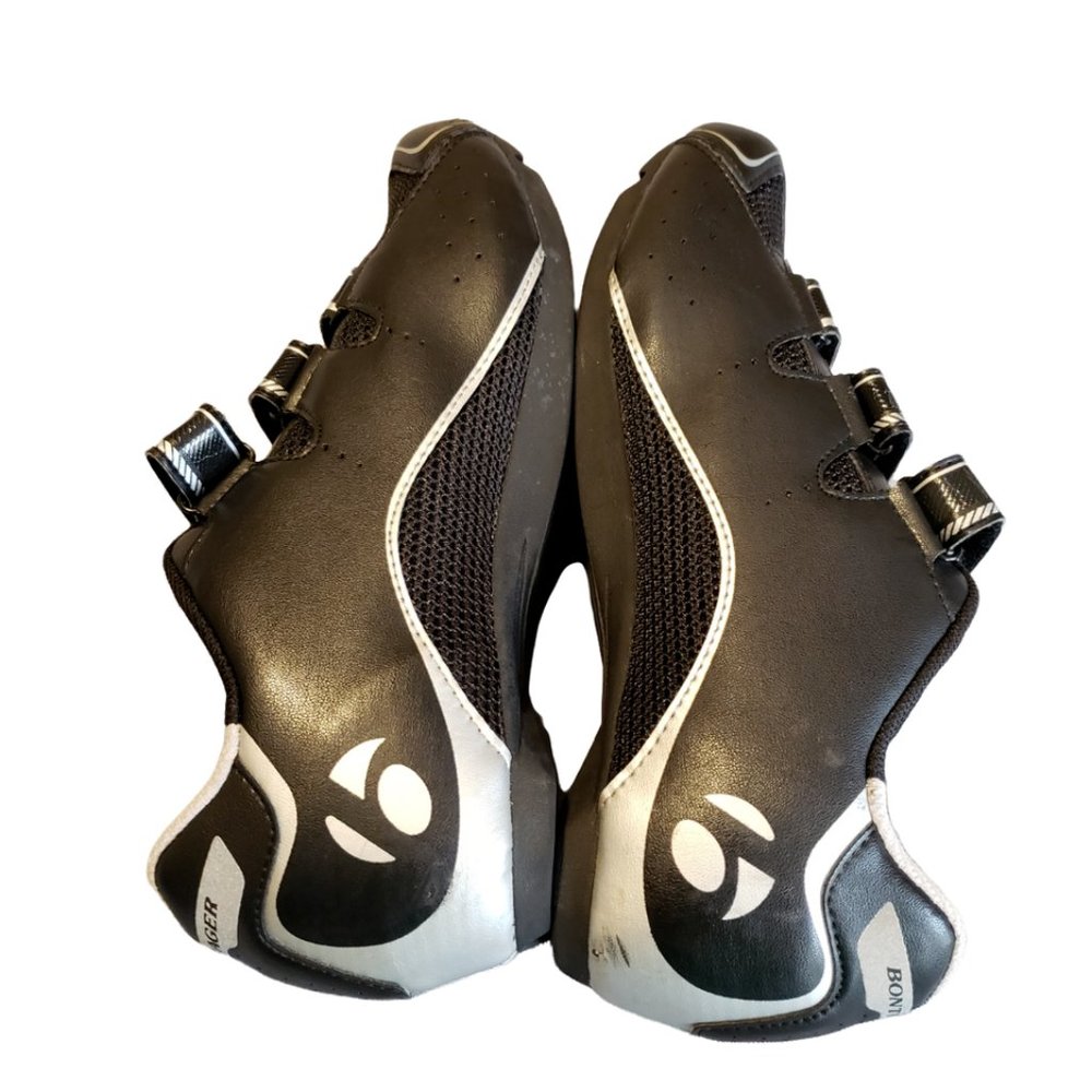 Bontrager Women's 12 (FIT 10) Solstice Road Cycling Shoes Black 435713 Hook Loop